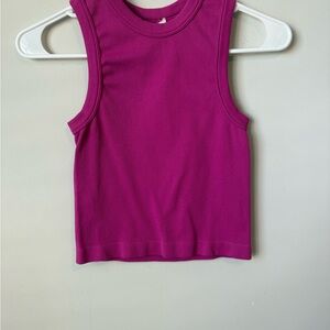 Happily grey  Magenta Sleeveless Tank Top size small/ medium